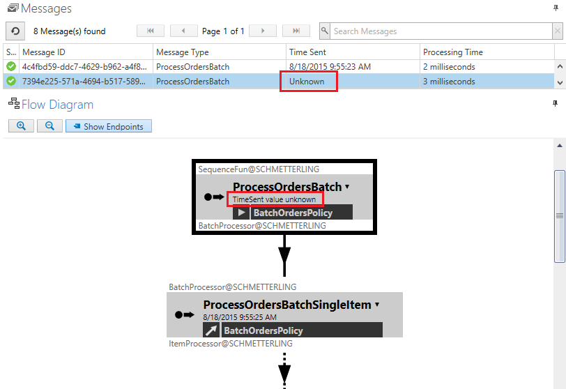 Unknown headers in ServiceInsight