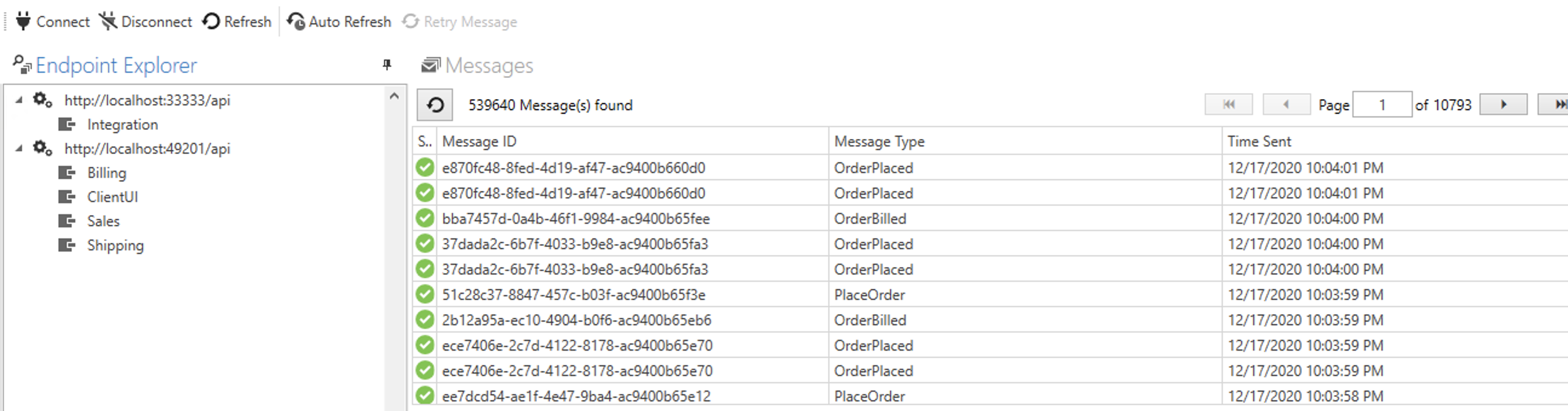 Multiple ServiceControl instance connected