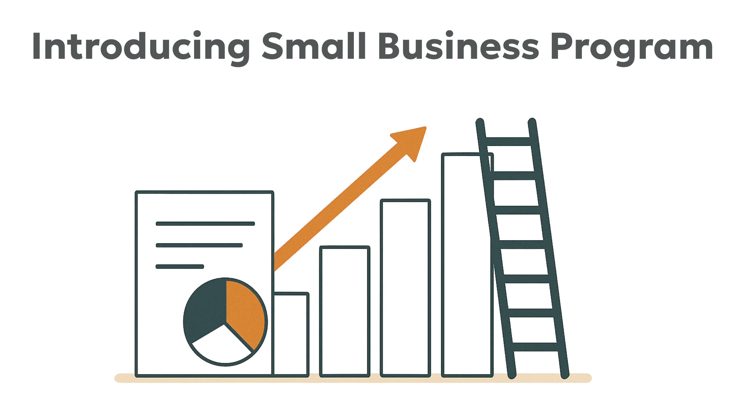 Sketch image showing gradual discount levels